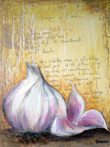 La soupe a l'ail